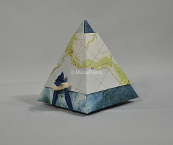 Sculptural-Pyramid Box Atlas Wrapper